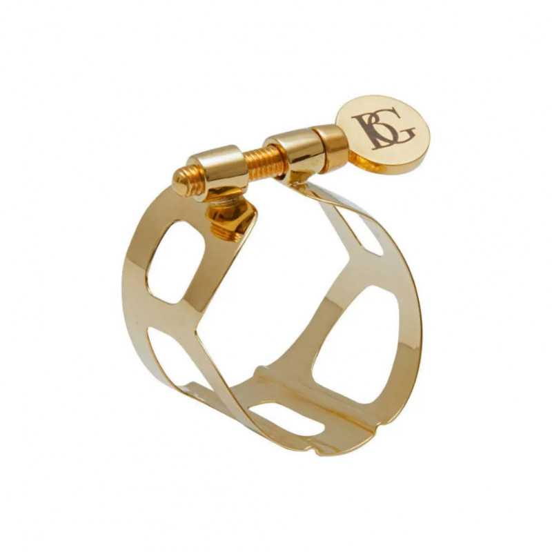 Braçadeira para Saxofone Barítono BG L60 Banhado a Ouro : Sanganxa.com