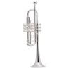 Trompete em Dó Bach C180L Chicago Silver - Sanganxa.com