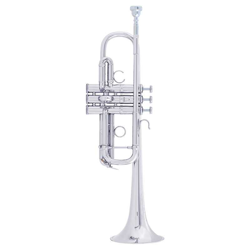 Trompete em Dó Bach AC190 S Artisan Prateado - Sanganxa.com