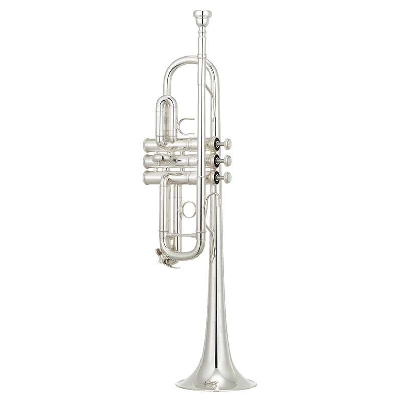 Trompete em Dó Yamaha YTR-9445 NYS Prateado - Sanganxa.com