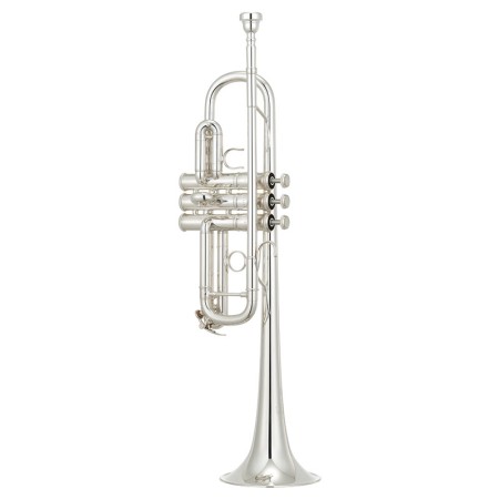 Trompete em Dó Yamaha YTR-9445 CHS Prateado - Sanganxa.com