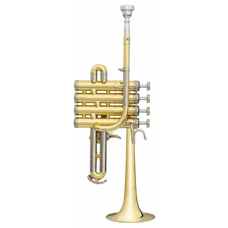 Trompete Piccolo B&S 3131/2 L Lacado Bb/A - Sanganxa.com