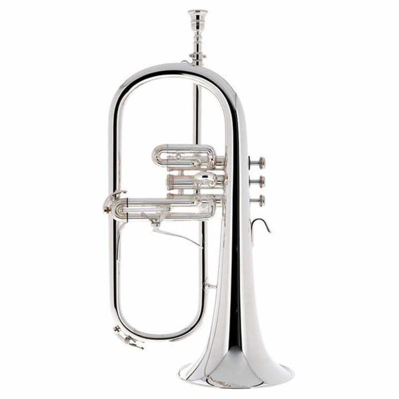 Flugelhorn B&S 3146/2 S Challenger II Silver - Sanganxa.com