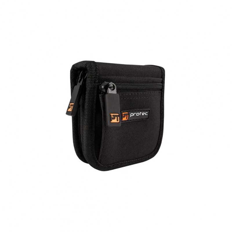 PROTEC A220 ESTOJO PARA BOQUILHAS DE TROMPETE EM LATÃO PEQUENO COM DUAS BOQUILHAS