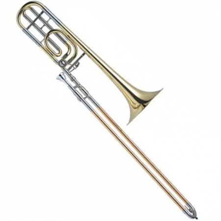 Trombone Bb/Fa Lacado Symphony Modelo Conn 88H - Sanganxa.com