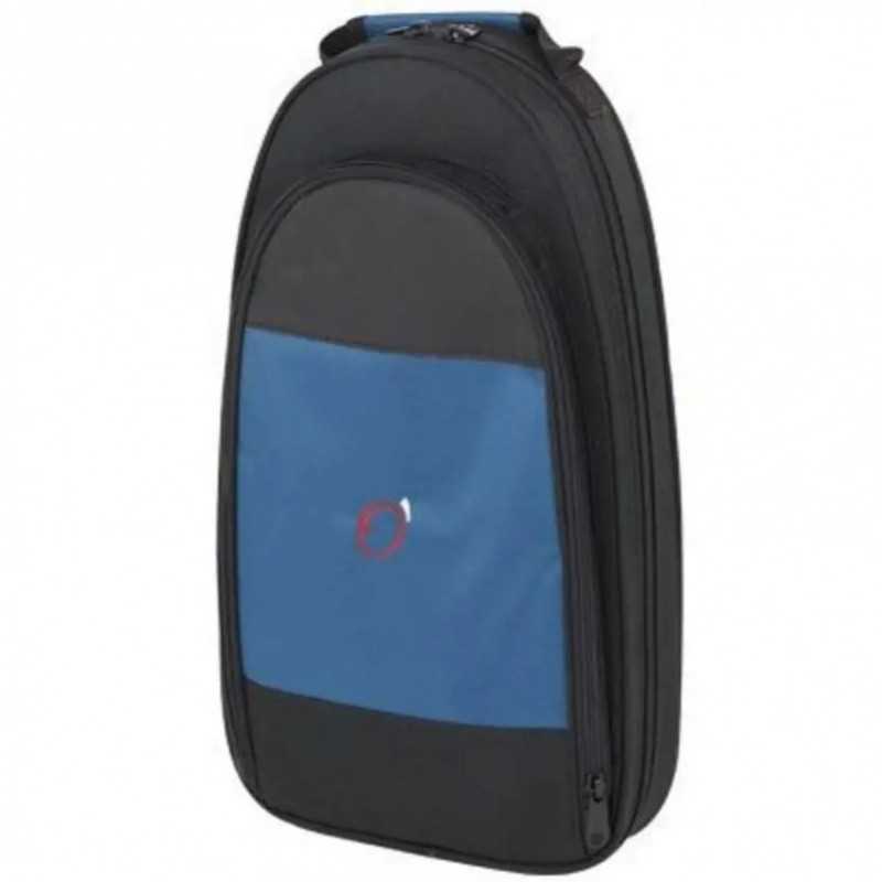 Estojo para flauta e flautim Ortola 8440 FSH Preto/Azul - Saganxa.com