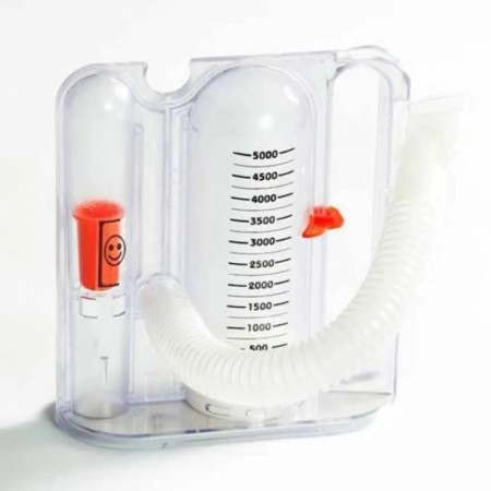 Exercitador pulmonar Smile Plus 500ml : Sanganxa Music Store