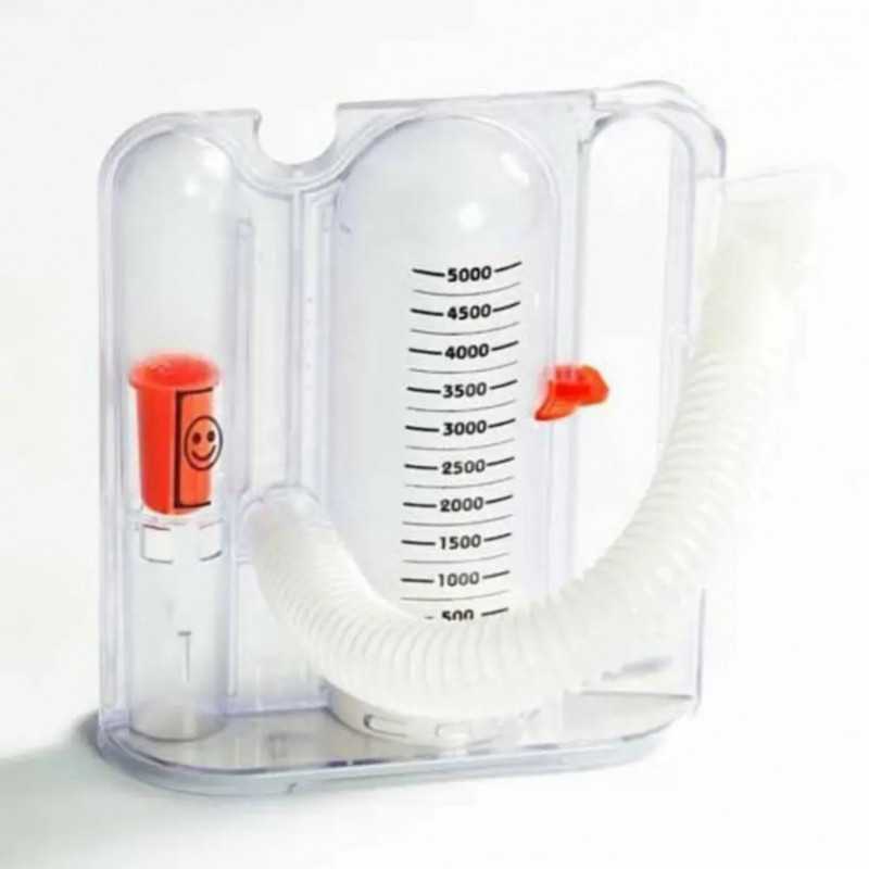 Exercitador pulmonar Smile Plus 500ml : Sanganxa Music Store