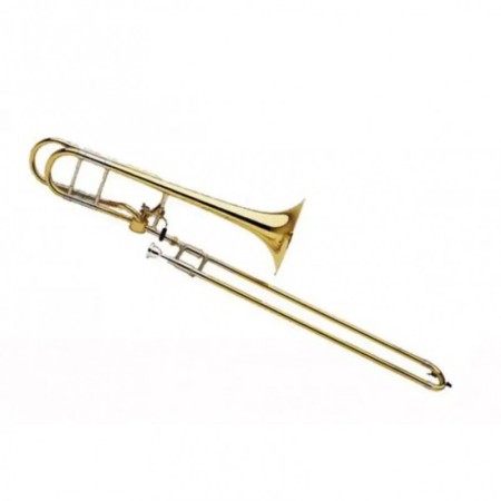 Trombone Bach 42A Hagmann Free Flopw Bb/Fa Lacado - Sanganxa.com