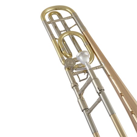 Trombone Bb/Fa Lacado Symphony Modelo Conn 88H - Sanganxa.com