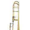 Trombone Bb/Fa Lacado Edwards T350 E Edge Axial Flow - Sanganxa.com