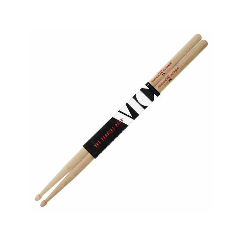 VIC FIRTH 7A BAQUETA DE MADEIRA AMERICAN CLASSIC
