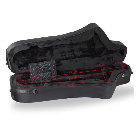 Estojo para Saxofone Barítono Ortolá 8065 Até A - Sanganxa.com