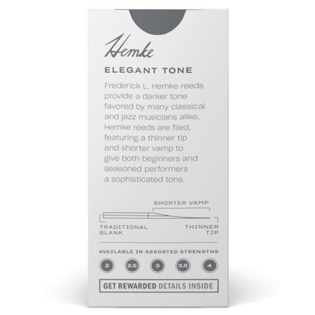 d'addario hemke - palheta para saxofone soprano  sanganxa.com