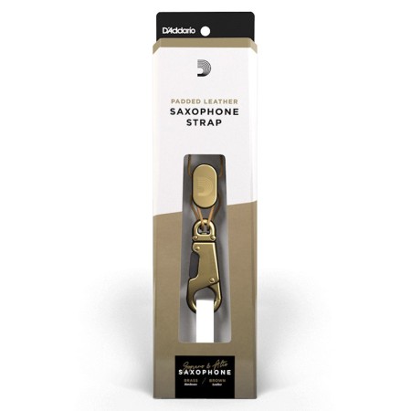 daddario dwsbrsm cordão para saxofone soprano ou alto castanho -  sanganxa.com