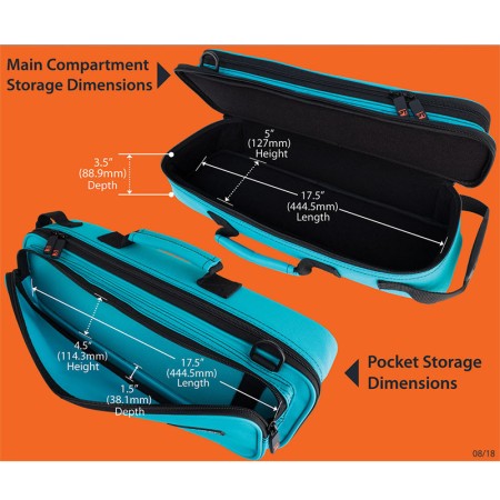 capa para flauta protec a308 mint  sanganxa.com