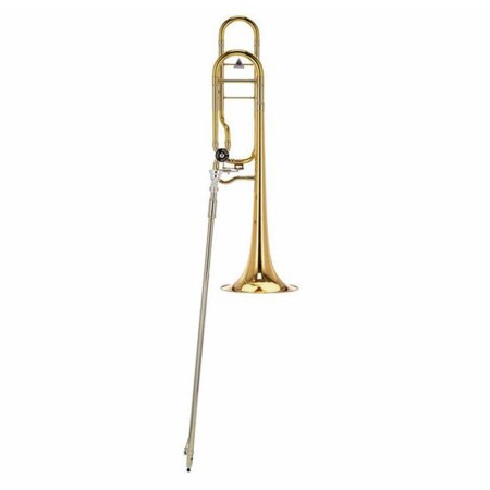 Trombone de latão amarelo Bolero da KÜHNL&HOYER - Sanganxa.com