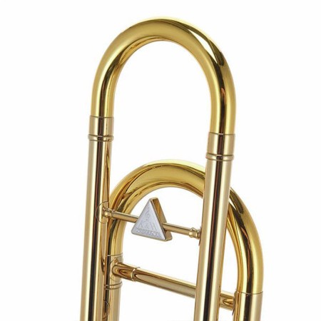 Trombone de latão amarelo Bolero da KÜHNL&HOYER - Sanganxa.com