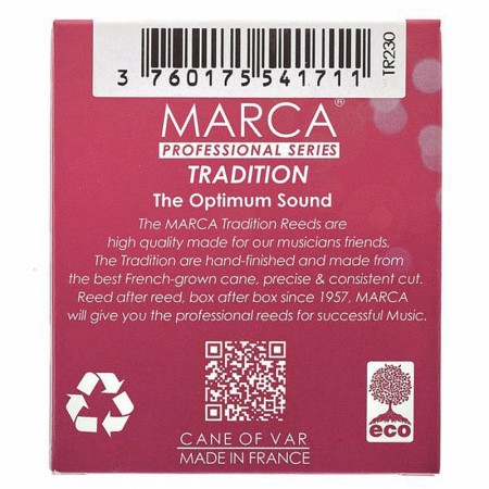 Caña Clarinete Marca Tradition 3 1/2 | Sanganxa Music Store