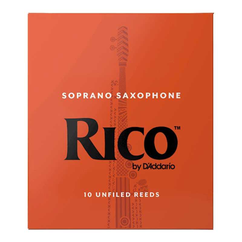 palheta para saxofone soprano rico tradicional -  sanganxa.com