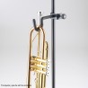 suporte para trompete k&m 15700 para púlpito - sanganxa music store