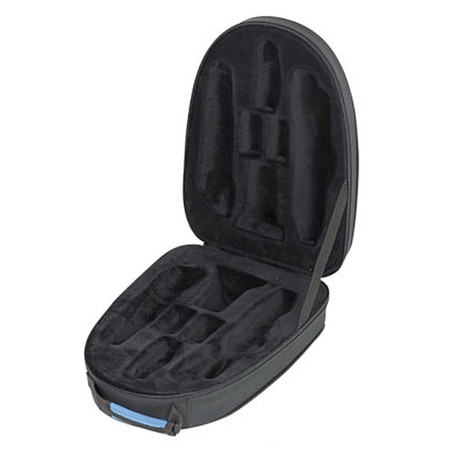 Estojo para Clarinete Ortolá 8415 FSH Preto Preto Azul - Sanganxa.com