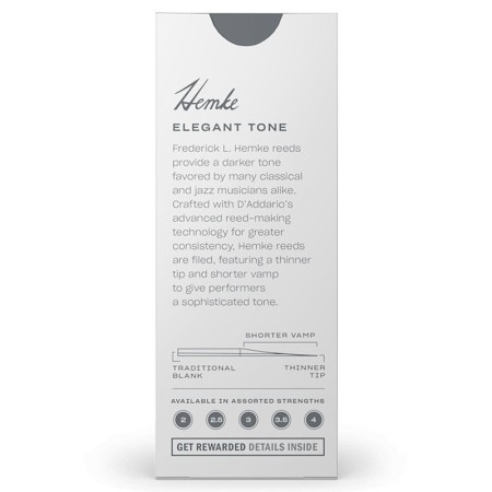 d'addario hemke - palheta para saxofone barítono  sanganxa.com