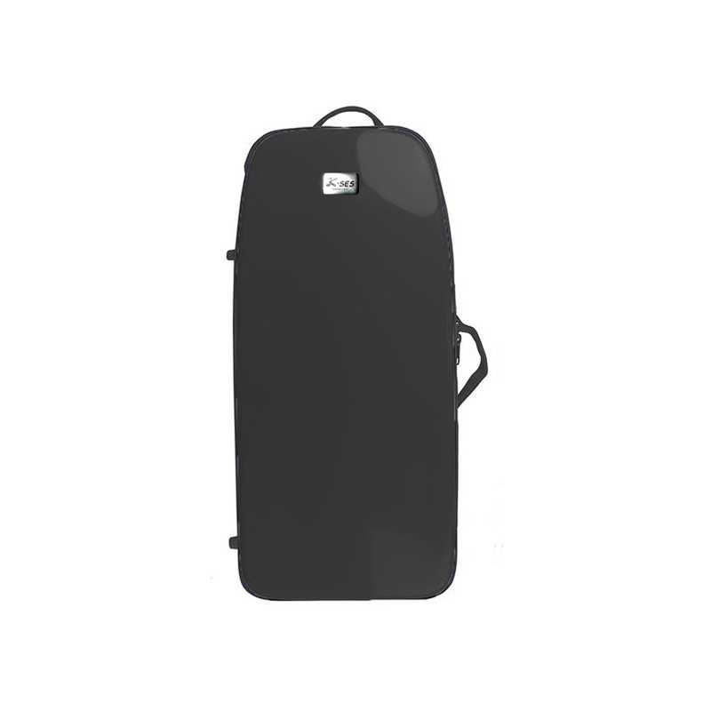 K-Ses Premium Compac Matte Black Estojo para Saxofone Alto - Sanganxa.com