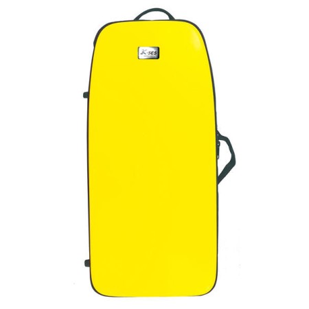 K-Ses Premium Compac Gloss Yellow Alto Saxophone Case - Sanganxa.com
