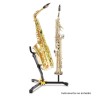 suporte para saxofone alto e soprano hercules ds533bb - sanganxa music store