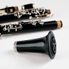 suporte para clarinete k&m 15228 - sanganxa music store