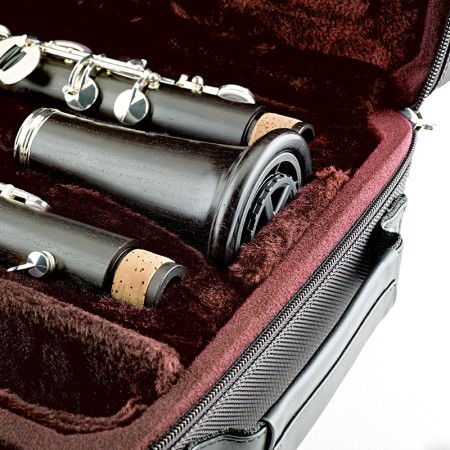suporte para clarinete k&m 15228 - sanganxa music store