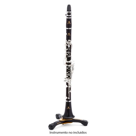 suporte para clarinete ou flauta hercules ds640B - sanganxa music store
