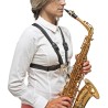 bg s41msh arnês para saxofone mulher -sanganxa music store