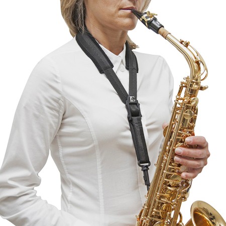 cordão elástico para saxofone bg s10sh - sanganxa music store