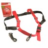 red atbl red unisex red red redstrap arnês para saxofone - sanganxa music store