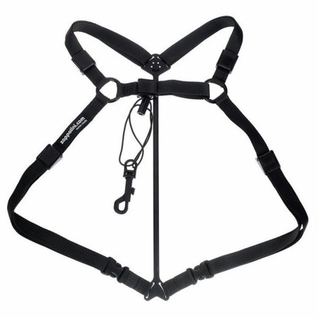 arnês para saxofone zappatini sintesys regular - sanganxa music store