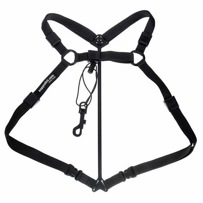 arnês para saxofone zappatini sintesys regular - sanganxa music store