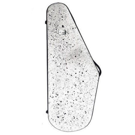 K-Ses Premium Fusion Matte White Tenor Shape Case - Sanganxa.com