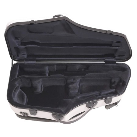 Estojo para Saxofone Alto-Soprano Bam 4120XLNS Hightech Preto - Sanganxa.com
