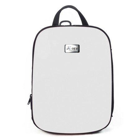 Estojo para clarinete K-Ses Premium branco brilhante Compac - Sanganxa.com