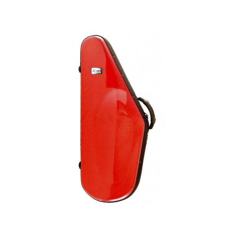 Case K-Ses Premium Red Gloss Saxofone Tenor Shape - Sanganxa.com