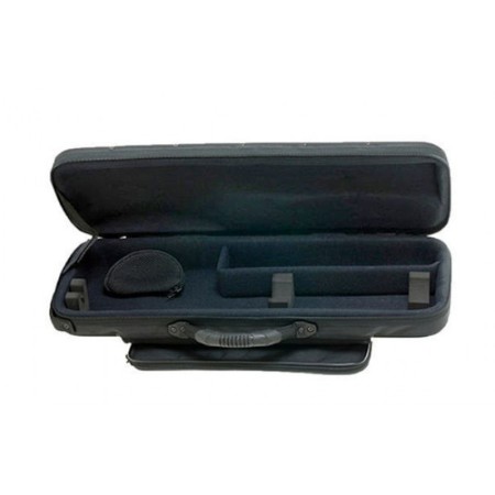 Estojo para saxofone soprano K-Ses Premium Fusion Preto Brilhante - Sanganxa.com