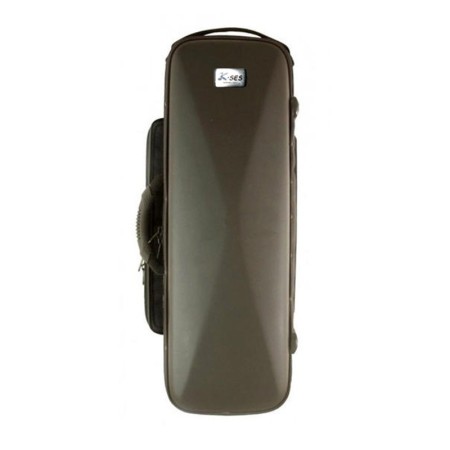 Estojo para saxofone soprano K-Ses Premium Preto Brilhante - Sanganxa.com