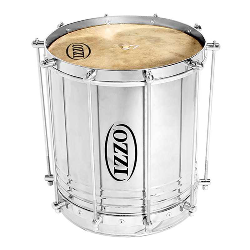 Cuica Izzo Patch de Couro Iz7097 10 "X30cm - Sanganxa.com