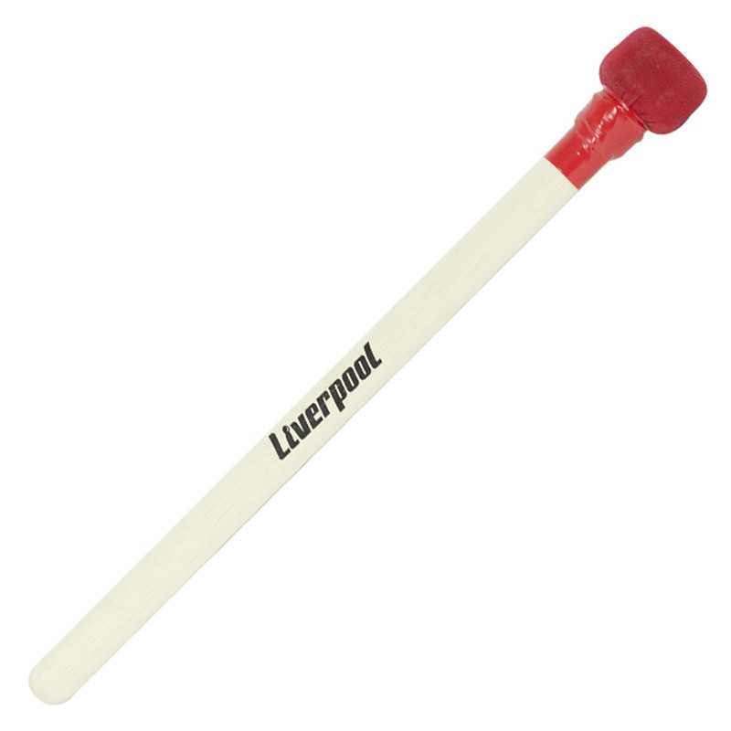 Mace Surdo Olodum Liverpool Madeira Mc45 Bola Vermelha Liverpool - Sanganxa.com