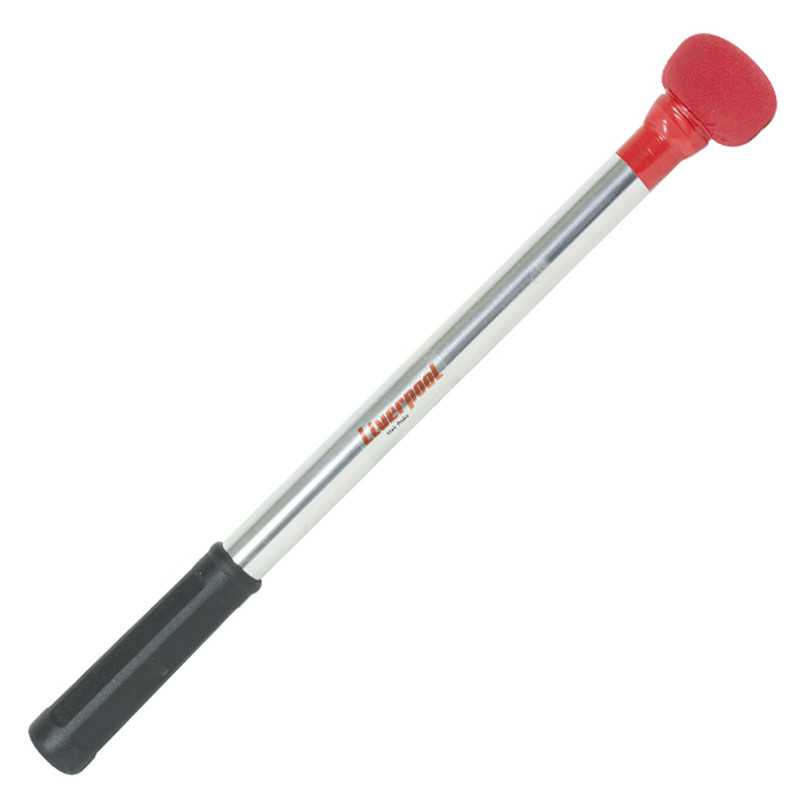 Surdo Olodum Mace Liverpool Alumínio Mc60 Bola Vermelha - Liverpool - Sanganxa.com