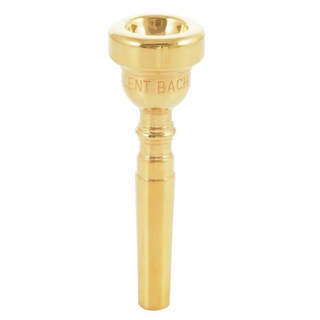 Boquilha para trompete Bach 1 1/2C Dourado - Sanganxa.com