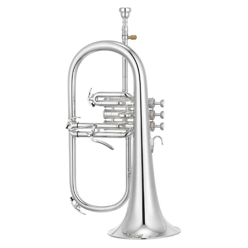 yamaha yfh 8310 zgs silver flugelhorn em Bb | sanganxa music store