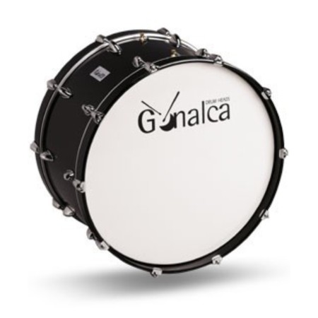 Tambor Baixo Gonalca Band Mod 4040 55 x 28 CM. PRETO  sanganxa.com